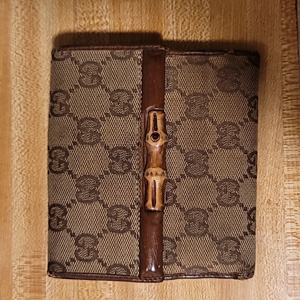 GUCCI BAMBOO MONO WALLET